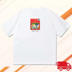 Against Lab Store Merch Shop Colour Your Life Tee White