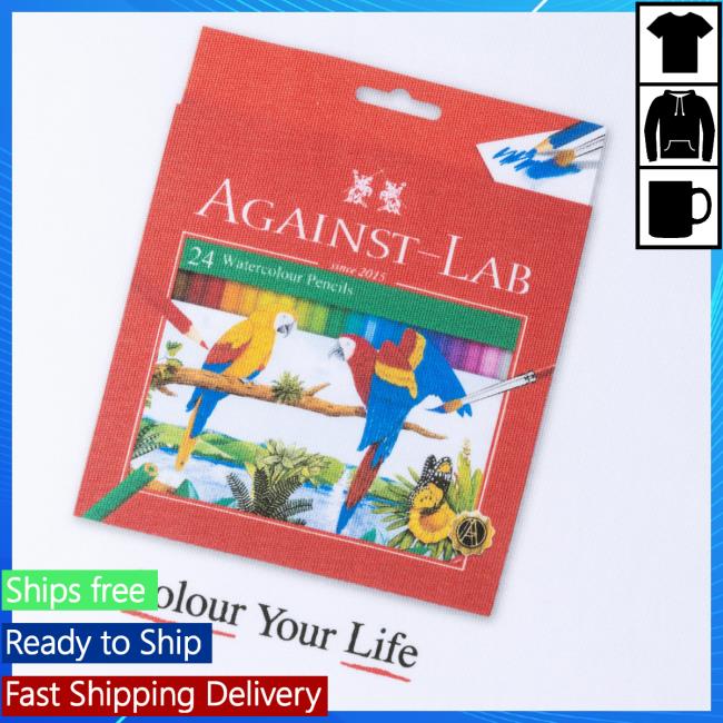 Against Lab Store Merch Shop Colour Your Life Tee White