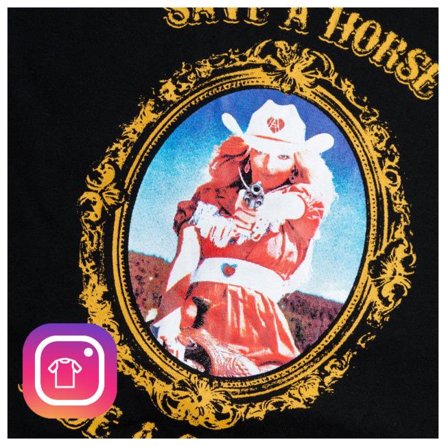 Against Lab Store Merch Shop Cowgirl Tee Black