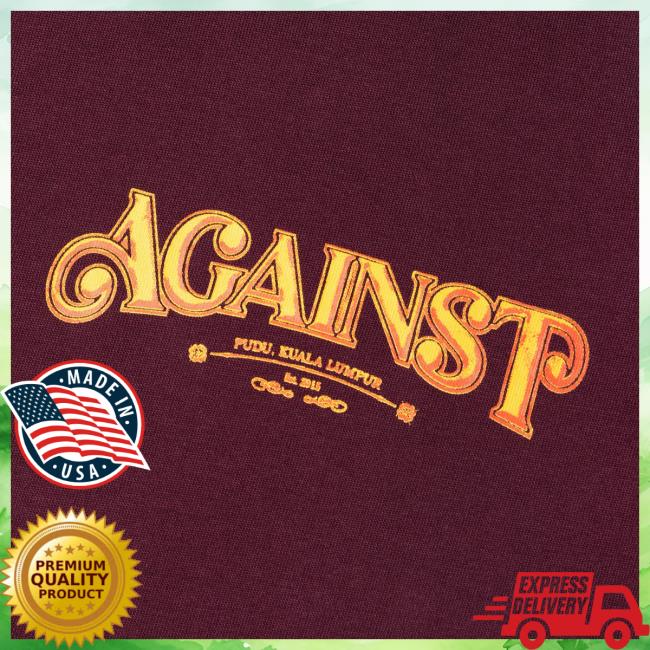 Against Lab Store Merch Shop Hold Your Horses Tee Maroon