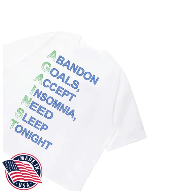 Against Lab Store Merch Shop Need Sleep Boxy Tee