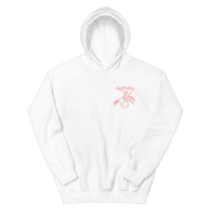 Anne Wilson Shop Store Merch Shop White & Pink Hey Girl Nation Hoodie