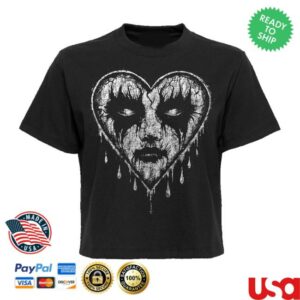 Blackcraftcult Merch Store Shop Corpse Paint Heart T-Shirt