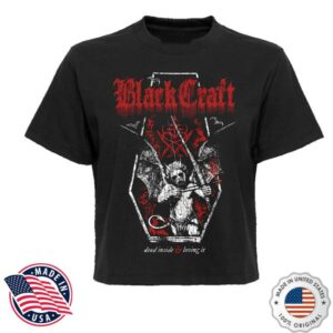 Blackcraftcult Merch Store Shop Dead Inside And Loving It T-Shirt