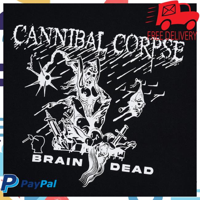 Cannibal Corpse Merch Shop Cannibal Corpse X Brain Dead Mutilation Long Sleeve