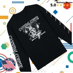 Cannibal Corpse Merch Shop Cannibal Corpse X Brain Dead Mutilation Long Sleeve