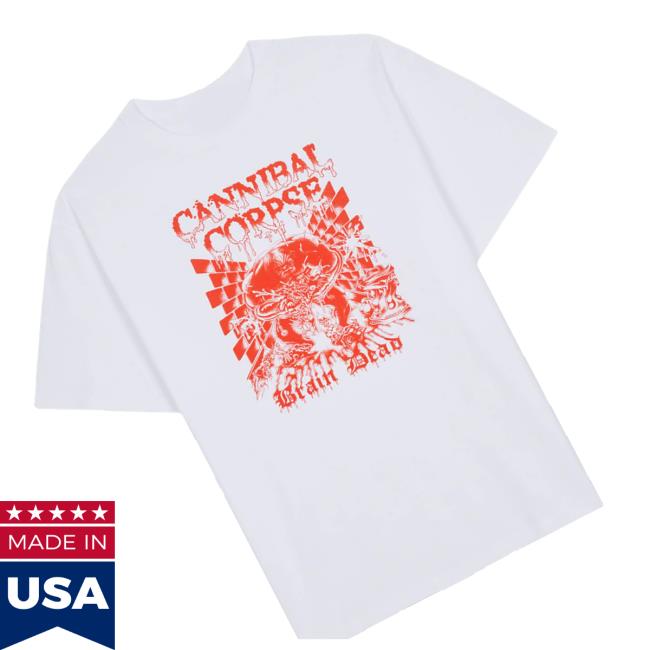 Cannibal Corpse Merch Shop Cannibal Corpse X Brain Dead Splatter Brain T-Shirt