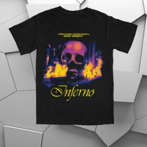 Cavitycolors Merch Store Shop Inferno 80S Horror T-Shirt