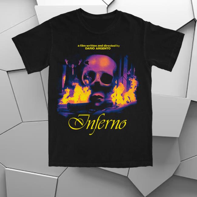 Cavitycolors Merch Store Shop Inferno 80S Horror T-Shirt