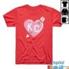 Charlie Hustle Store Merch Shop Bow And Arrow Kc Heart Tee