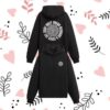 Daily Bread Merch Store Shop Checkered R&T Hoodie Black