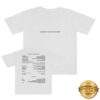 Hayley Williams Merch Shop Credits White Tee