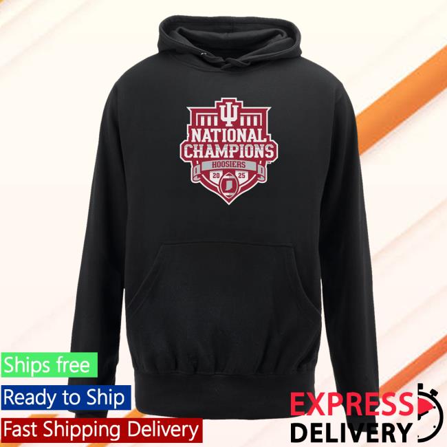 Indiana University Merch Shop Indiana Hoosiers 2025 Football National Champions Sweatshirt