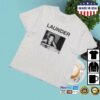 Launder Merch Store Shop White Short Sleeve