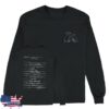 Mitski Merch Shop Library Stamp Long Sleeve Tee (Black)