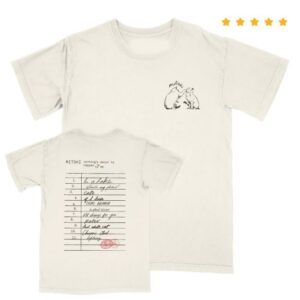 Mitski Merch Shop Library Stamp Tee