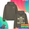 Musicstation Merch Store Shop Berre How Beautiful This Life Is Brown Hoodie