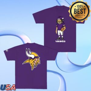 Nfl Shop Merch Store Bad Bunny X Minnesota Vikings Concho T-Shirt