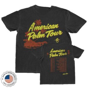 Niko Moon Store Merch Shop 2026 American Palm Dateback Spring Tour Tee