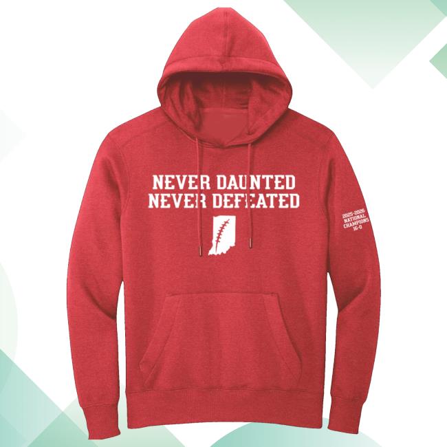 Obvious Shirts Merch Shop Never Daunted. Never Defeated