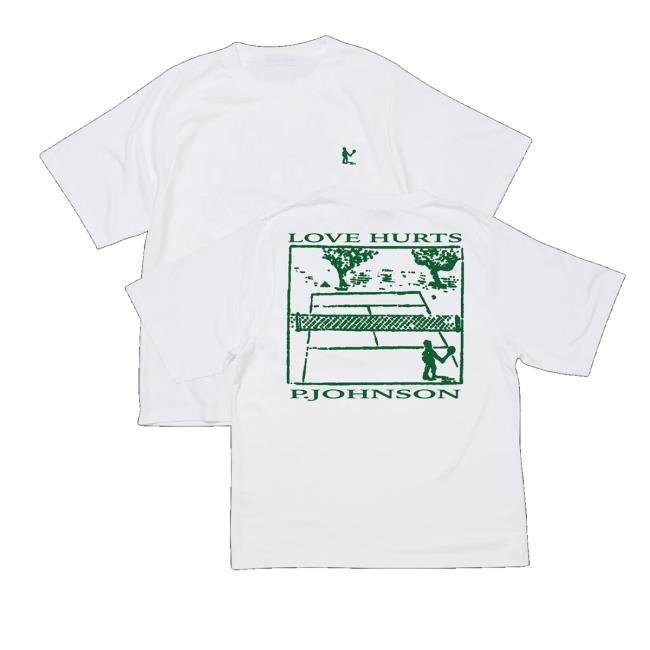 P Johnson Merch Store Shop Love Hurts Tee
