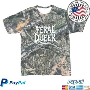 Pattie Gonia Merch Store Shop Feral Queer Cream Print