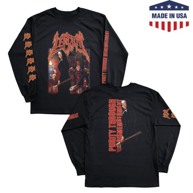 Realityfade Merch Store Shop Lust Of Decay Purity Through Dismemberment Long Sleeve
