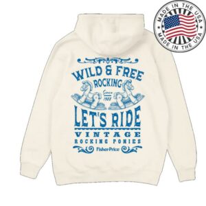 Retrokid Merch Store Shop Fisher Price Rocking Ponies Hoodie