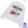 Young Culture Shop Merch Store Snoopy Playing Drift Crewneck