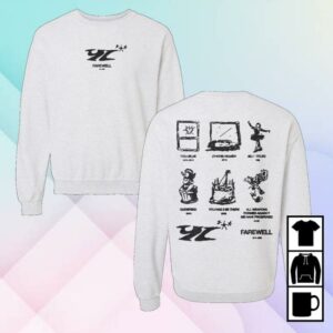 Young Culture Shop Merch Store So Long Farewell Crewneck