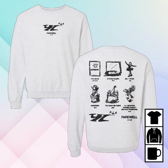 Young Culture Shop Merch Store So Long Farewell Crewneck