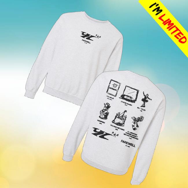 Young Culture Shop Merch Store So Long Farewell Crewneck