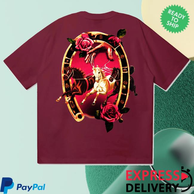 Against Lab Store Merch Shop Hold Your Horses Tee Maroon