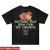 Chicago Over Everything Merch Shop Concrete Rose Tee