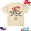 Chicago Over Everything Merch Shop Concrete Rose Tee Shirt