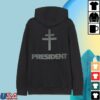 Damaged Society Shop Merch Tonal Logo Hoodie