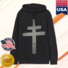 Damaged Society Shop Merch Tonal Logo Hoodie