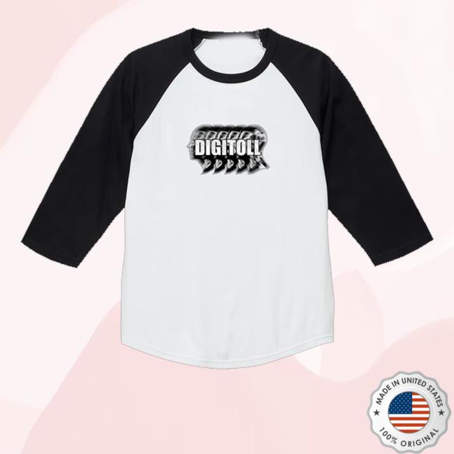 Merchandise Store Digitoll Raglan Baseball Tee