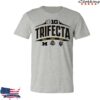 Big Ten Store Shop Merch Big Ten Grey Summit Sportswear College Football National Champions Trifecta Short Sleeve T Shirt