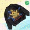 Billie Eilish Store Merch Hit Me Hard And Soft The Tour Crewneck Black Sweatshirt