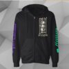 Billy Strings Shop Merch Store Eyes Zip Up Hoodie With Dates