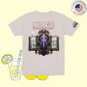 Blizzard Gear Merch Store Shop World Of Warcraft Mage Crest T-Shirt