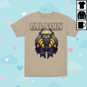Blizzard Gear Merch Store Shop World Of Warcraft Paladin Crest T-Shirt