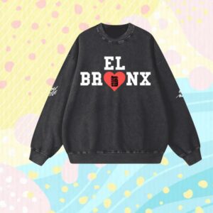 Bronx Native Shop Merch Store El Bronx Lim Ed Valentines Day Sweatshirt