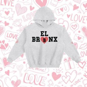 Bronx Native Shop Merch Store El Bronx Valentines Day Lim. Ed. Hoodie