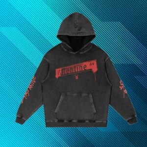 Bronx Native Shop Merch Store Valentine Ave Lim Ed Snow Washed Loose Cotton Hoodie