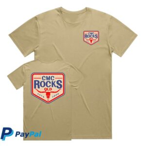 Cmc Rocks Merch Shop Cmc 2026 Crest Unisex Sand Tshirt