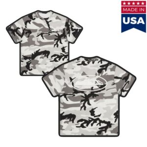 kenny Corteiz Merch Store Shop Island Puff Print Tee Arctic Camov