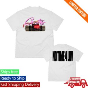kenny Corteiz Merch Store Shop No Time 4 Luv Tee White