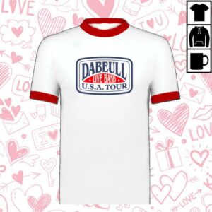 Dabeull Shop Merch Store Ringer T-Shirt Usa Tour